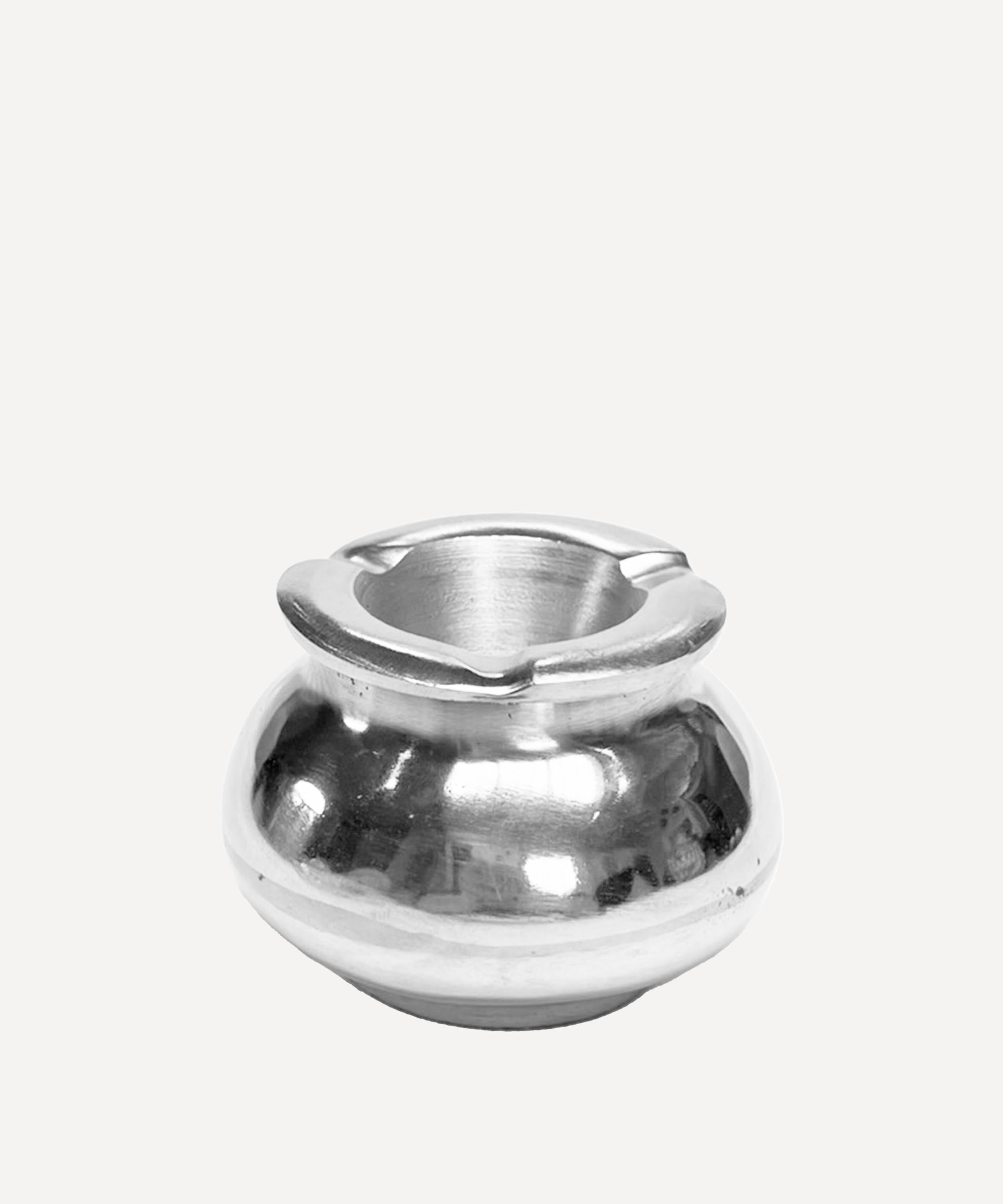 The chrome ashtray