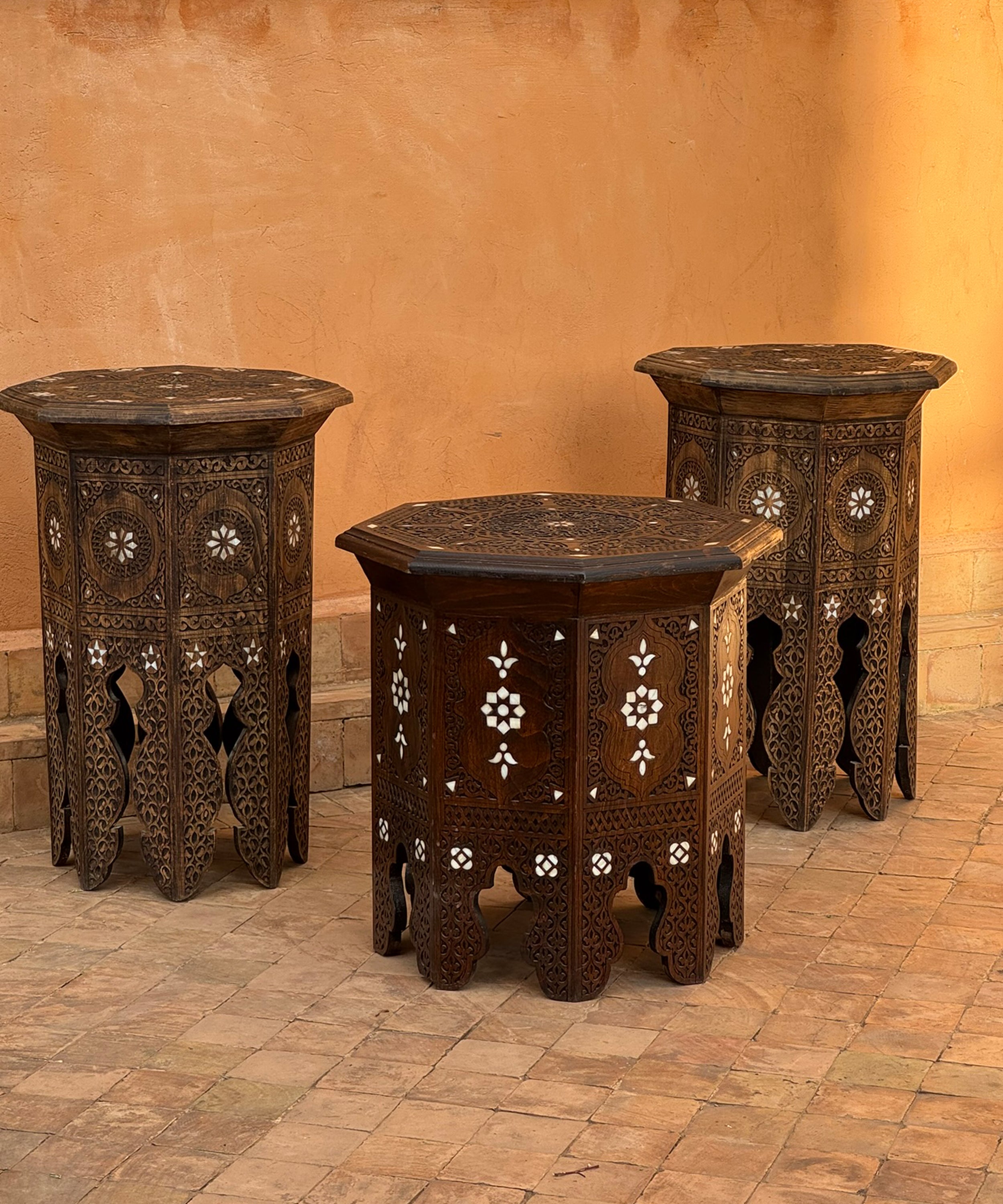 The kasbah tables