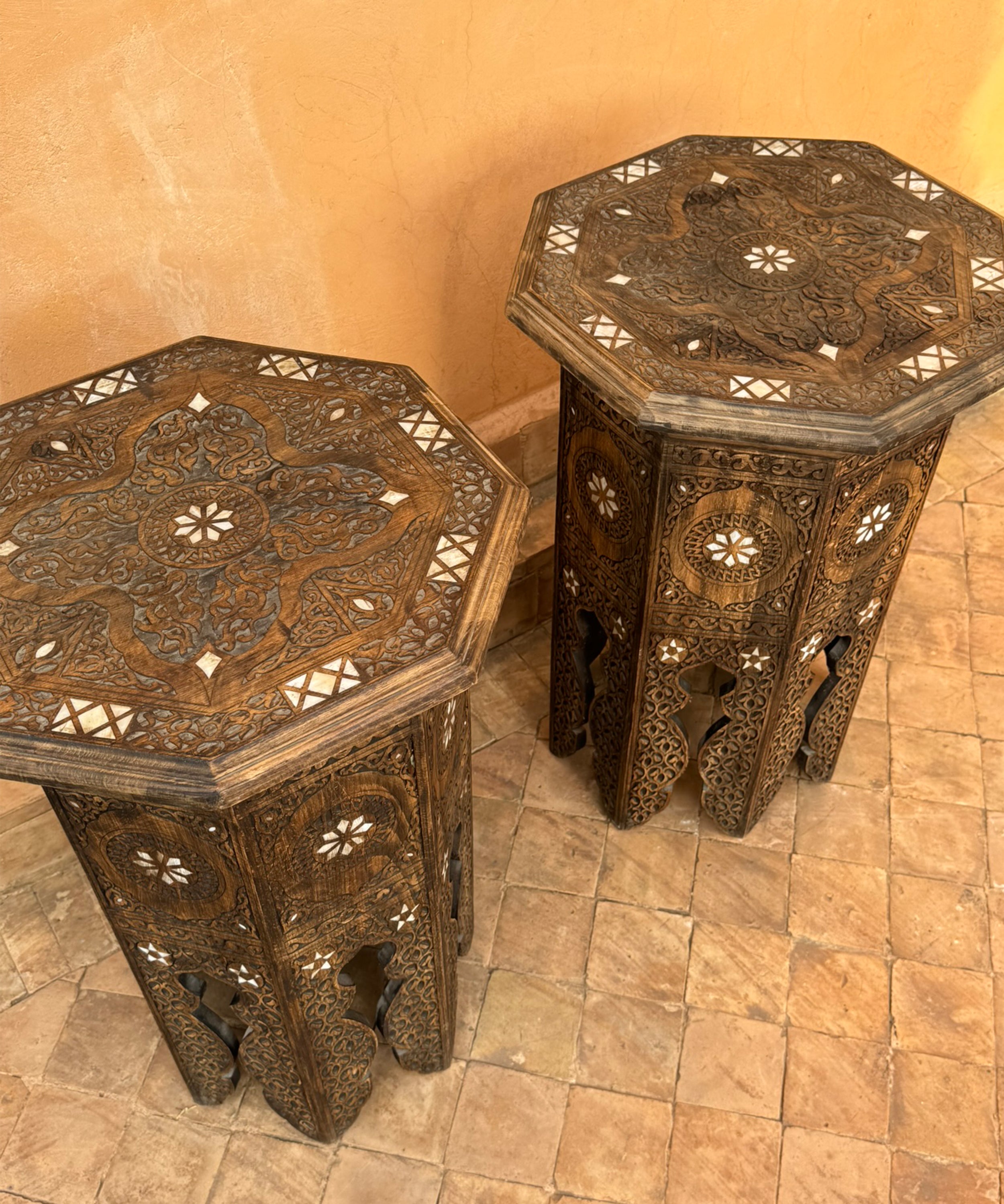 The kasbah tables
