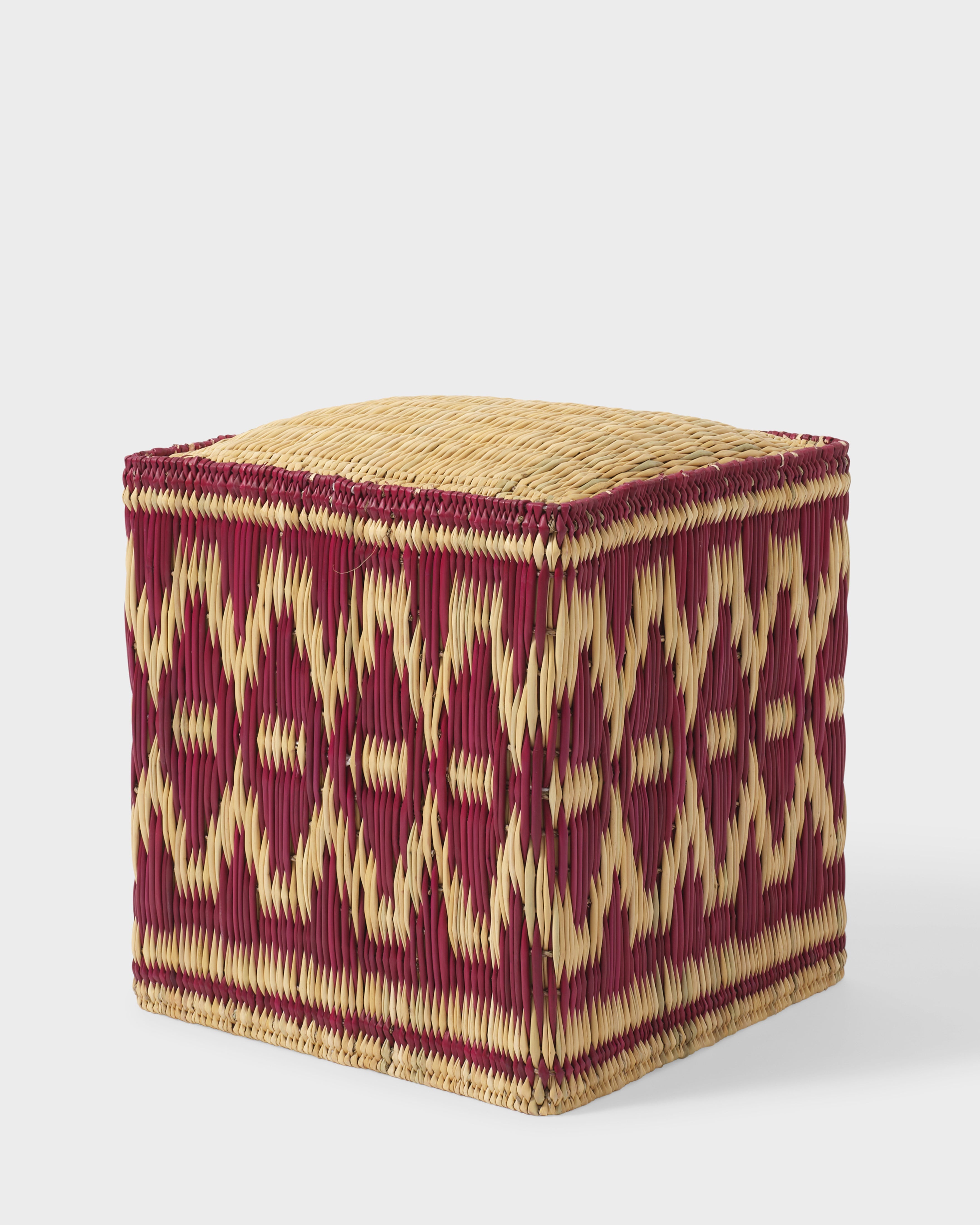The fez wicker stool