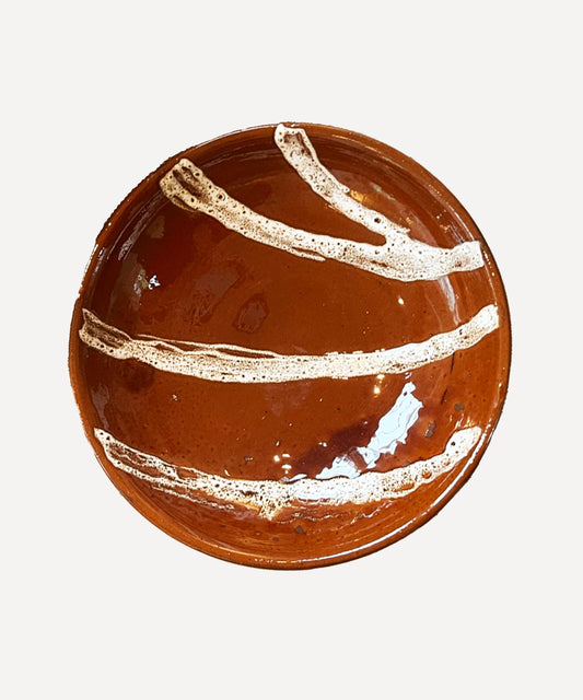 Pedestal Bowl, Terracotta 03