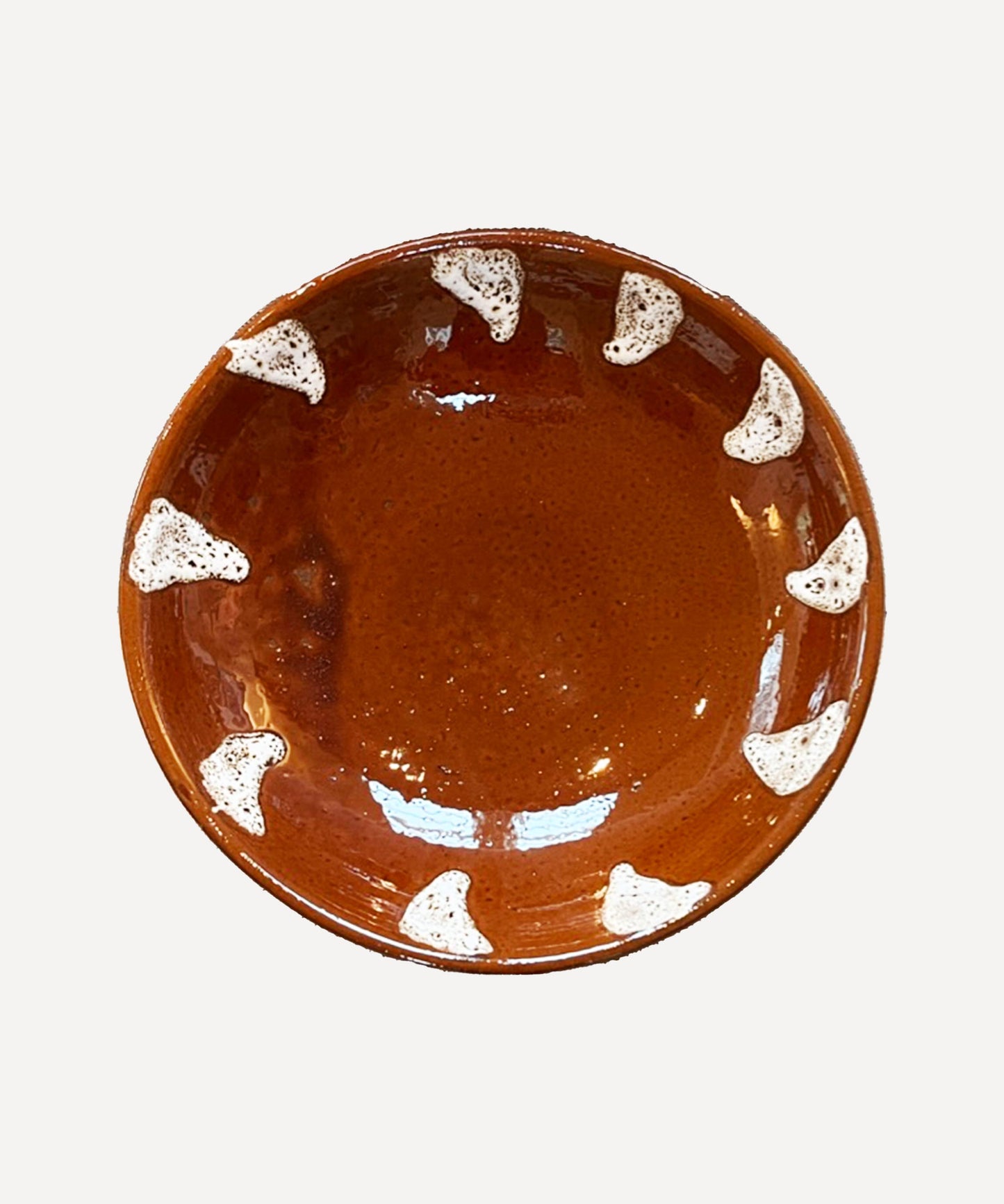 Pedestal Bowl, Terracotta 04