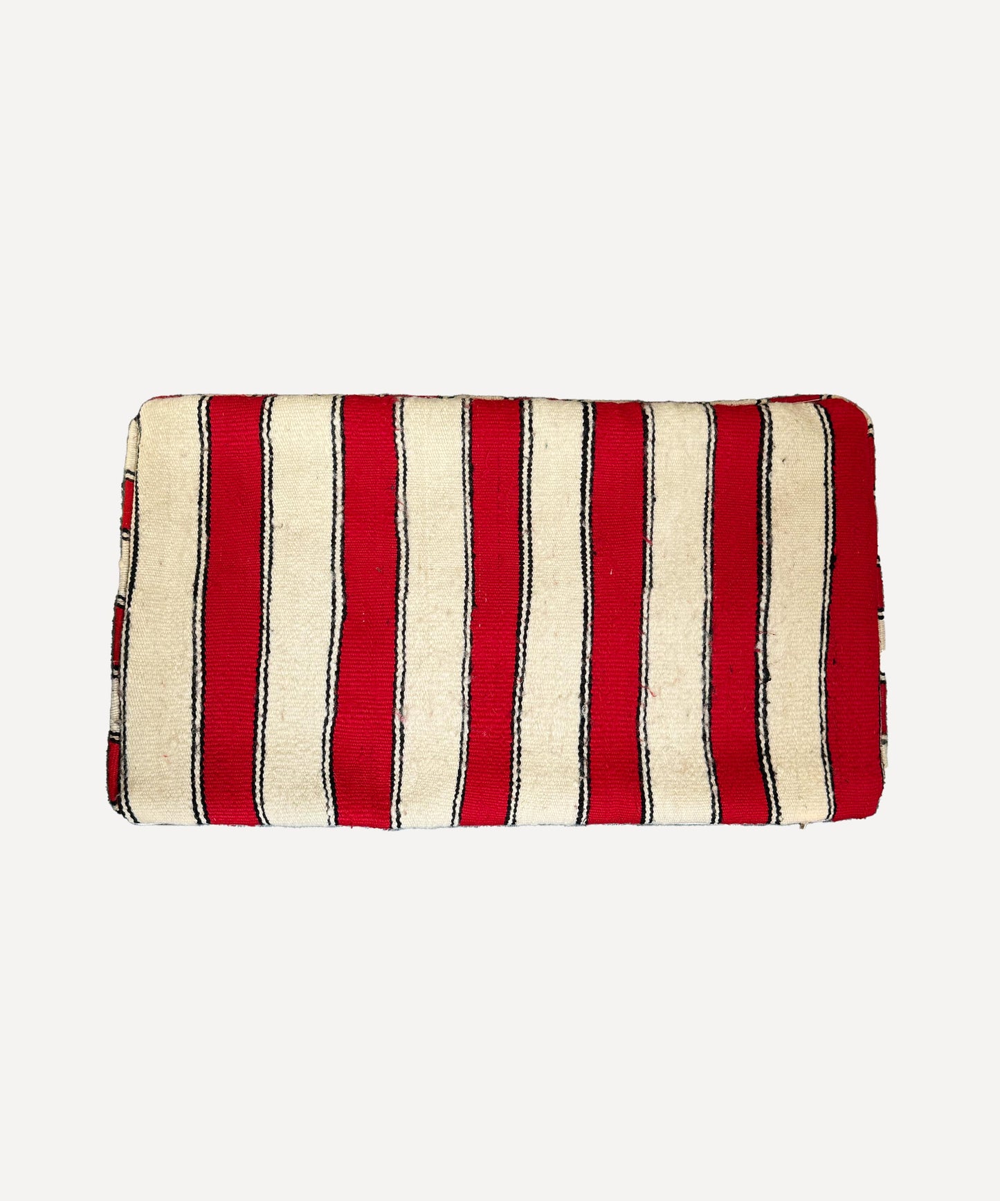 Tangier Red Stripe Cushion Cover