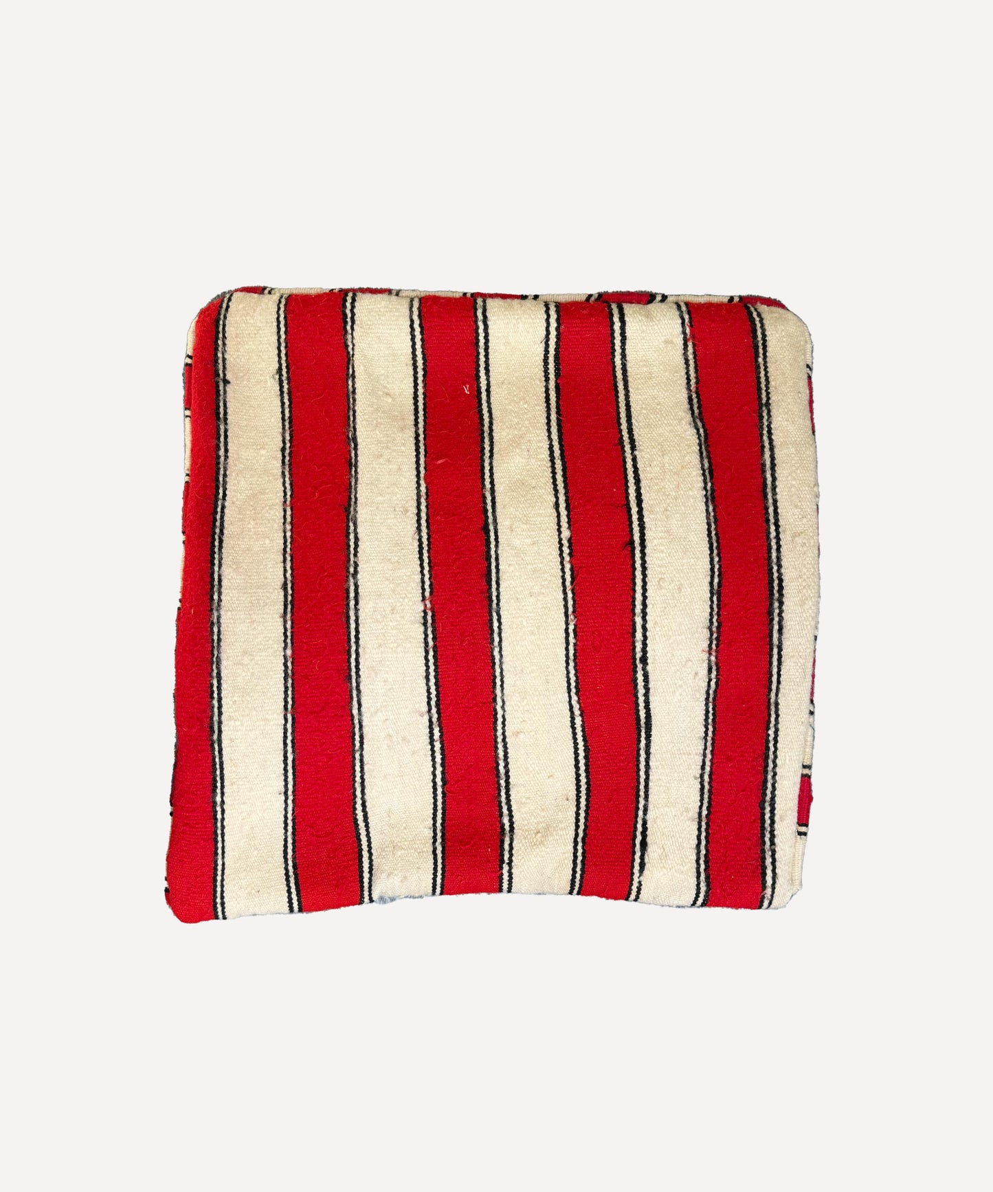 Tangier Red Stripe Cushion Cover