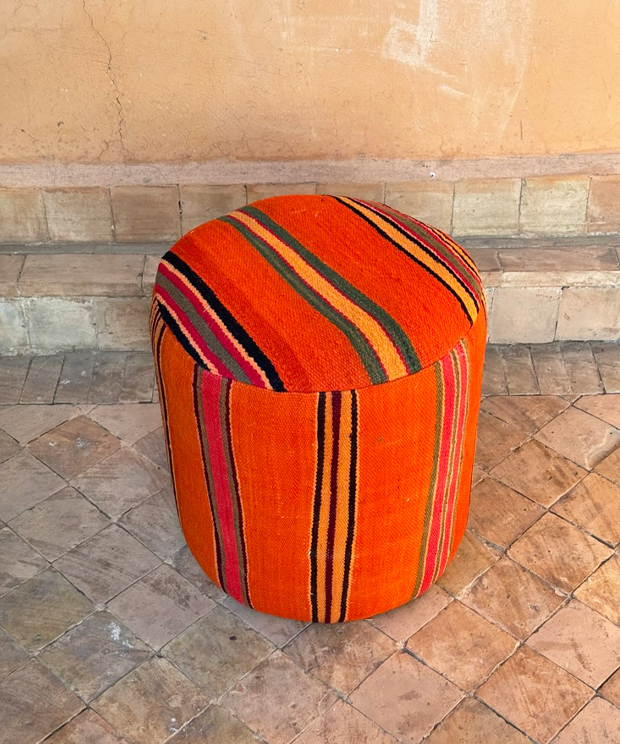 The pouffe, aperol spritz