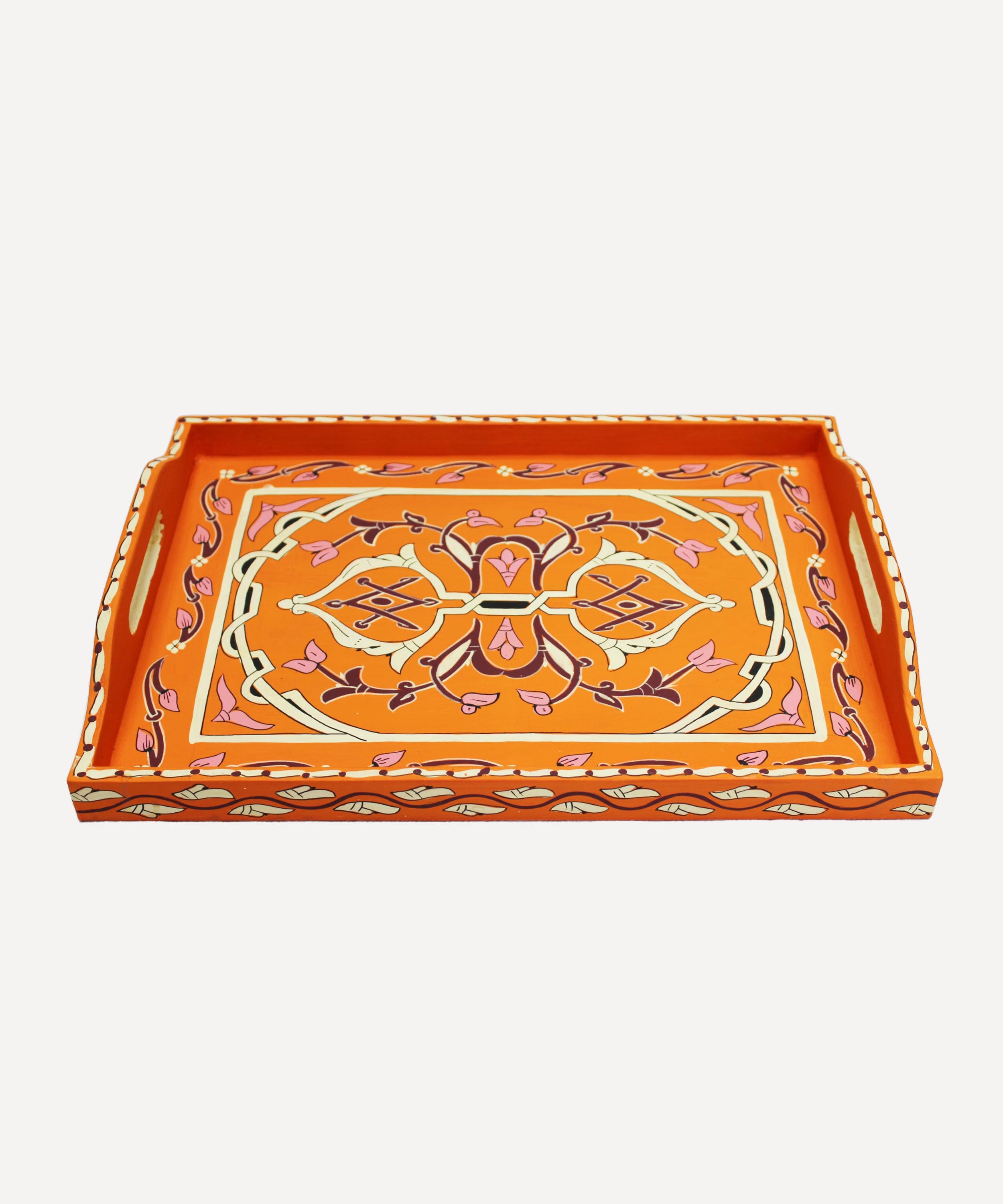 The majorelle tray, tangerine