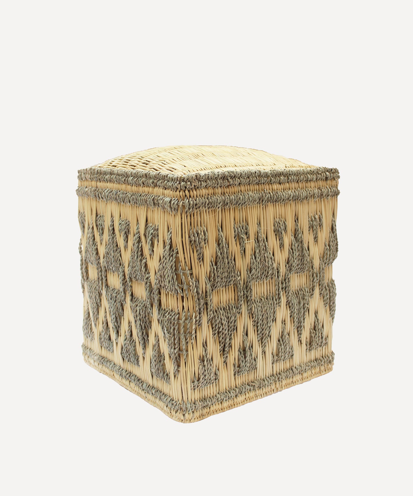 Fez Wicker Stool, Natural